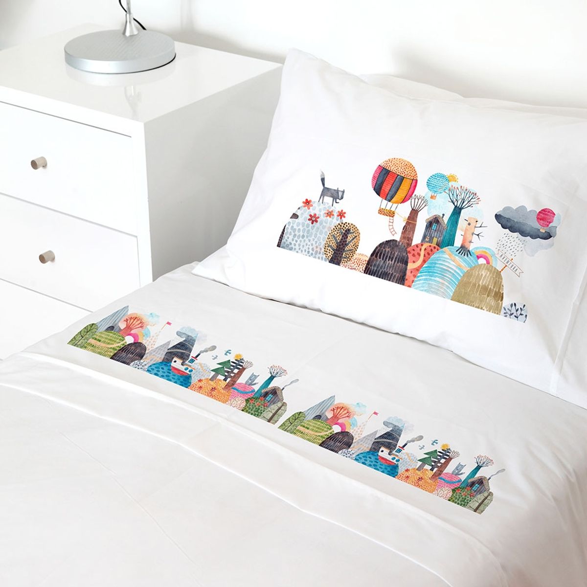 TUYO PRINT - Juego de Sábanas 15 Plaza Aventura