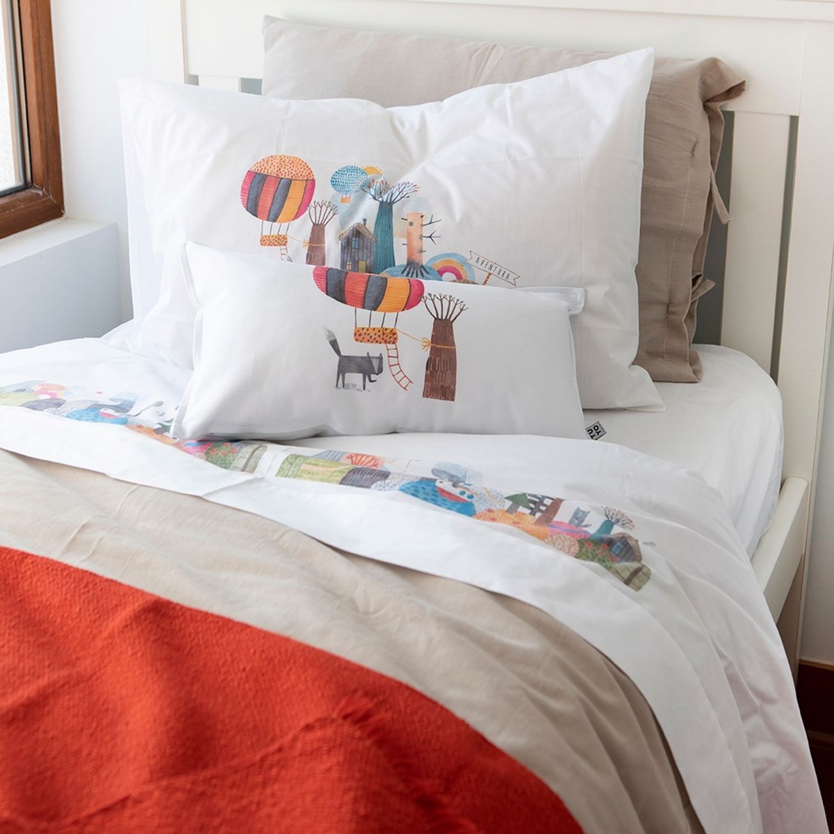 TUYO PRINT - Juego de Sábanas 15 Plaza Aventura