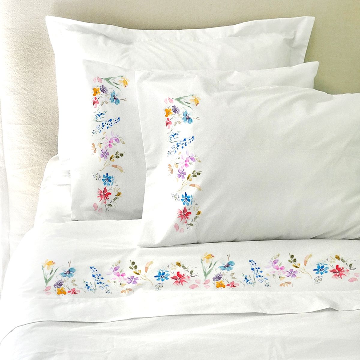 TUYO PRINT - Juego de Sábanas 2 Plazas, Florencia