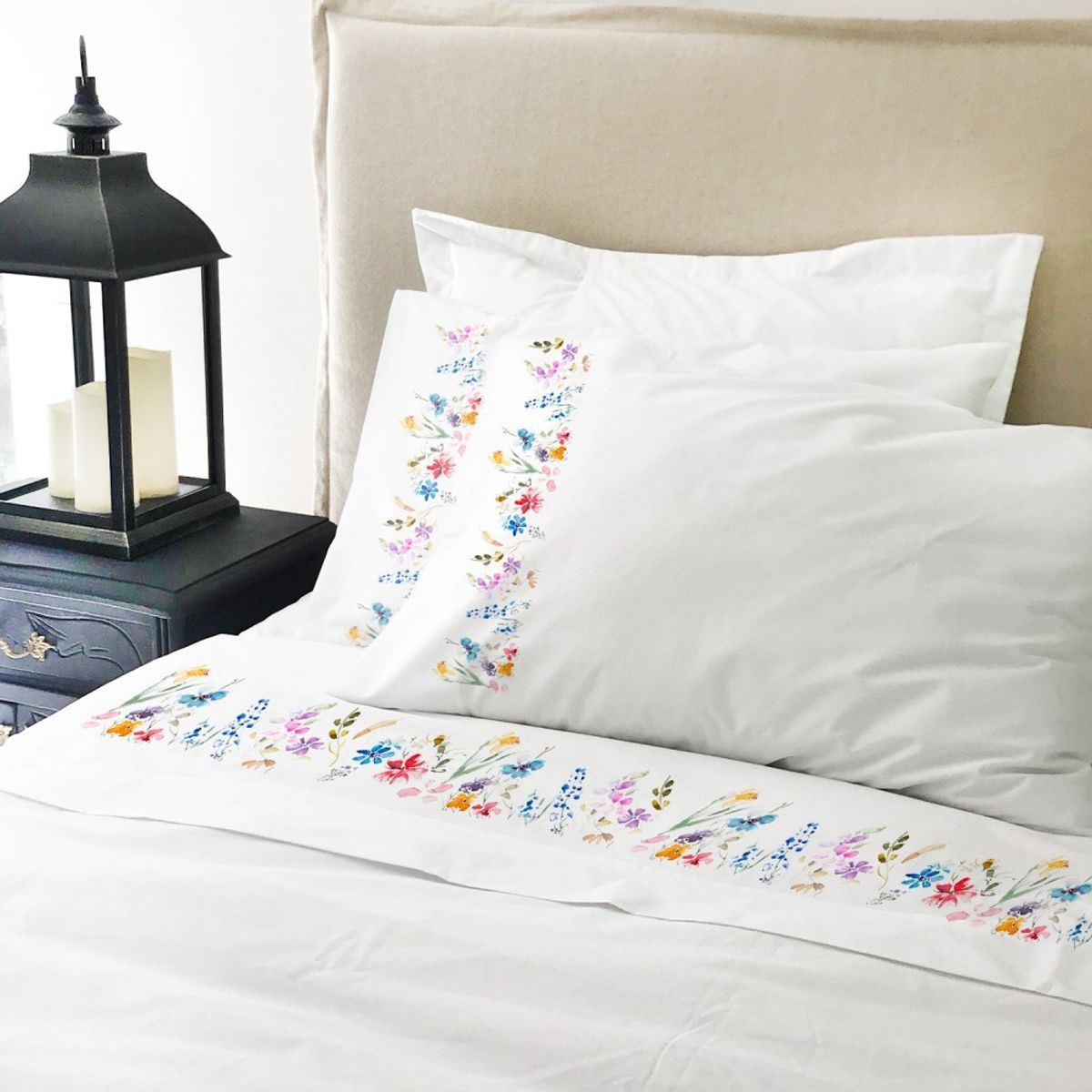 TUYO PRINT - Juego de Sábanas 2 Plazas, Florencia