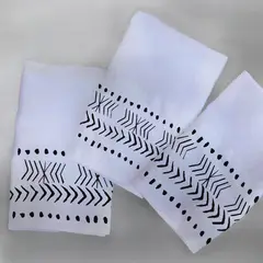 TUYO PRINT - Juego de Toallas de Visita, Etnica -