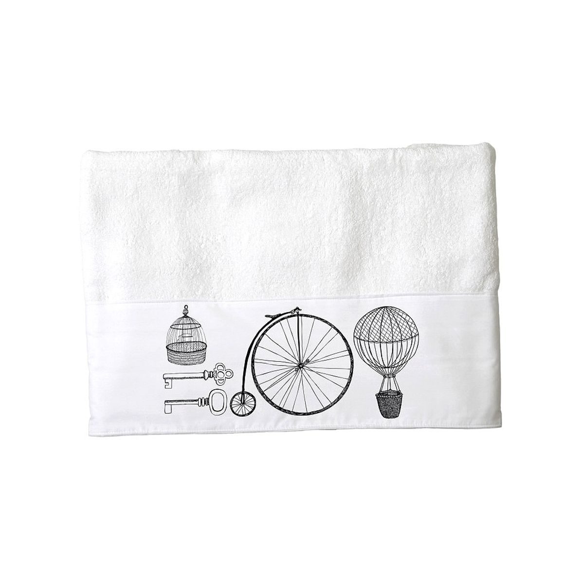 TUYO PRINT - Toalla de mano,  Retro Escena