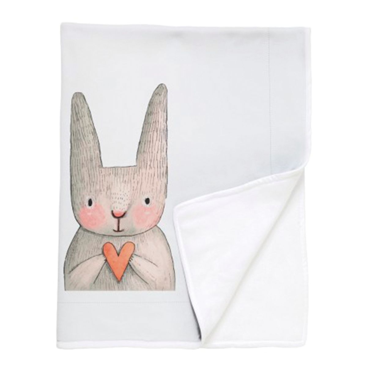 TUYO PRINT - Manta Polar Conejito