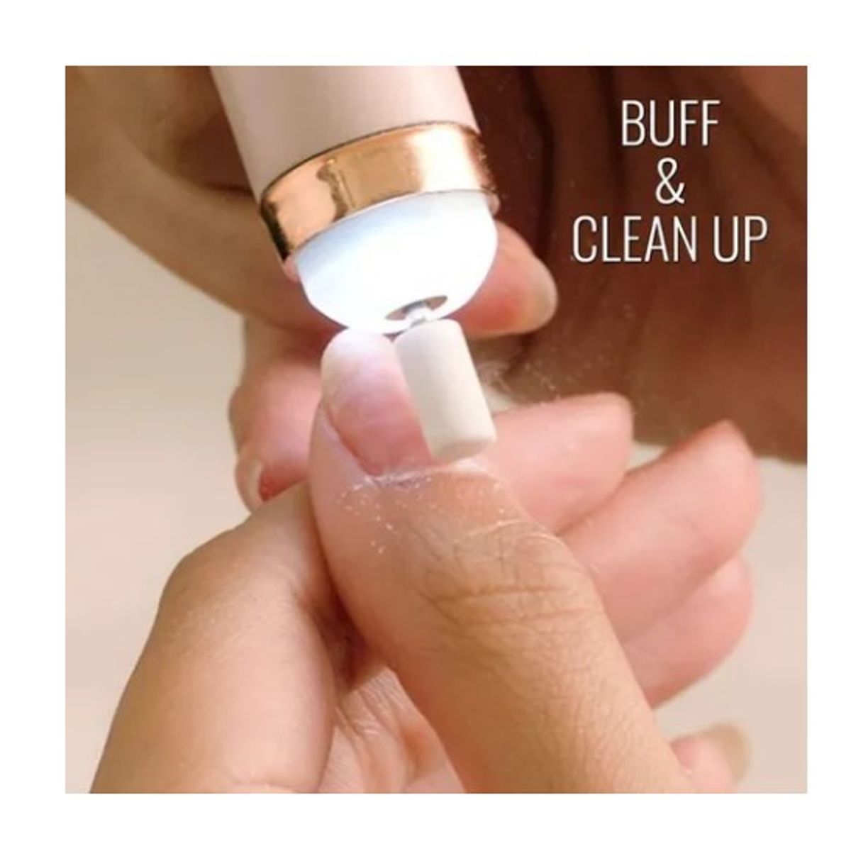 GENERICO - Limpiador Y Pulidor De Uñas Profesional Electrico