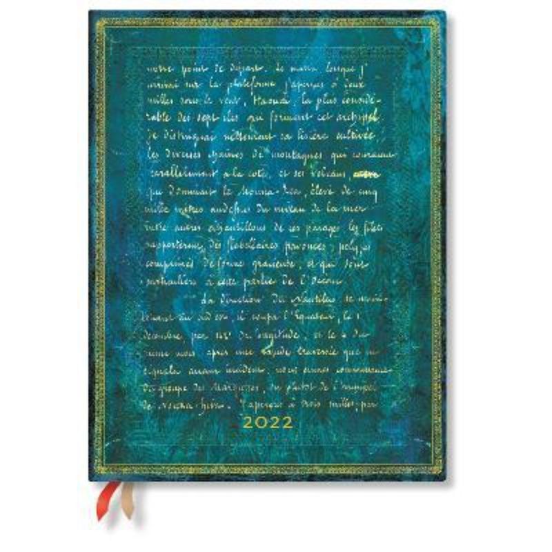 PAPER BLANKS - Agenda 2022 Verne, 20000 Leguas Ultra T.Dura Dia Vista