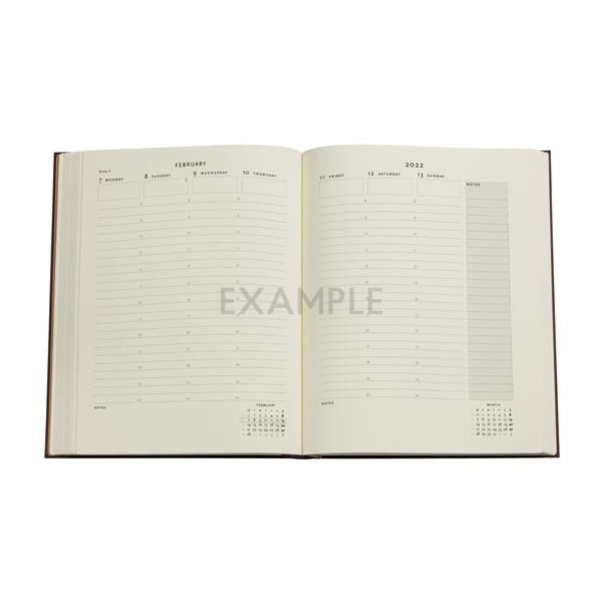 PAPER BLANKS - Agenda 2022 Verne 20000 Leguas Midi T.Blanda Semana