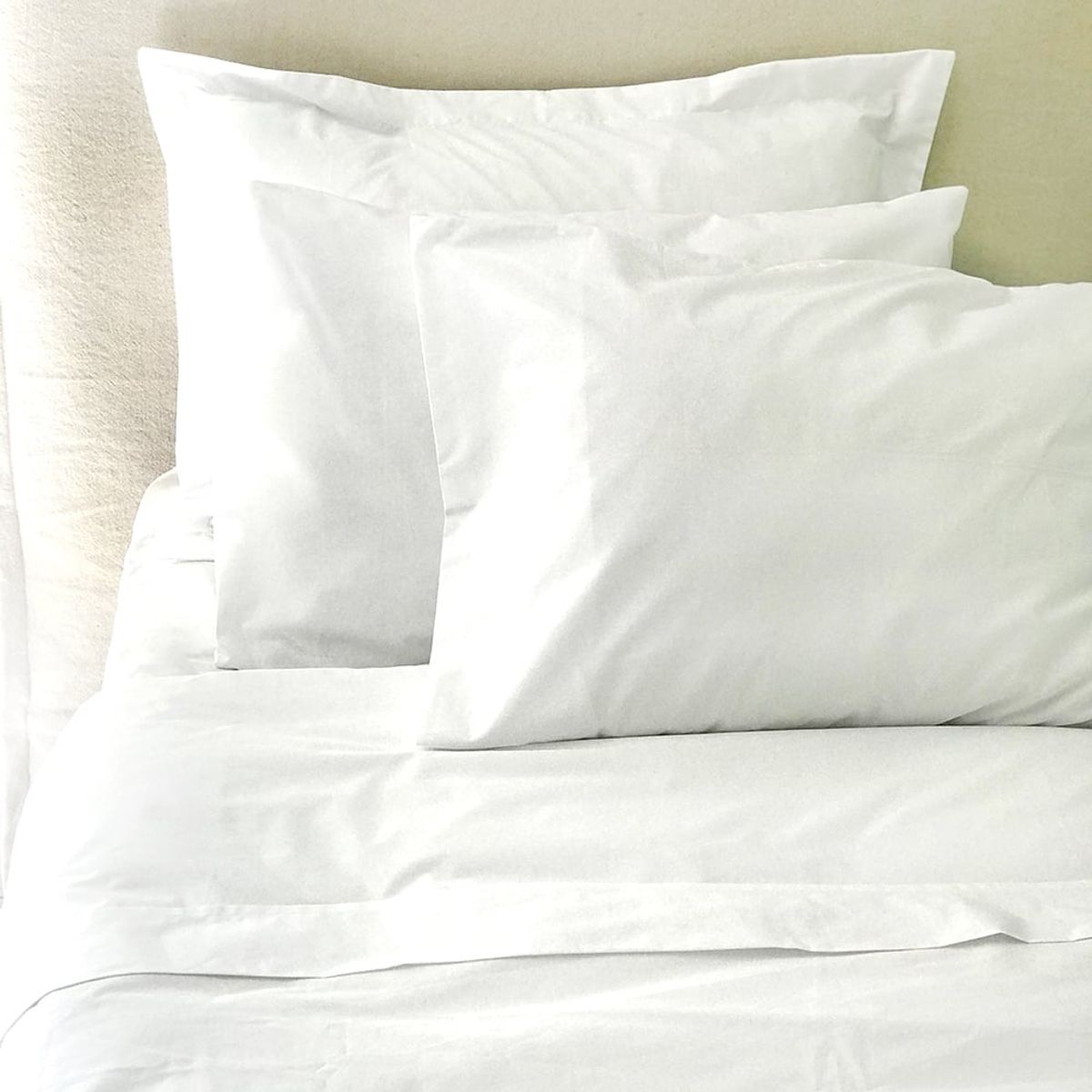 TUYO PRINT - Juego De Sábanas King Blanca