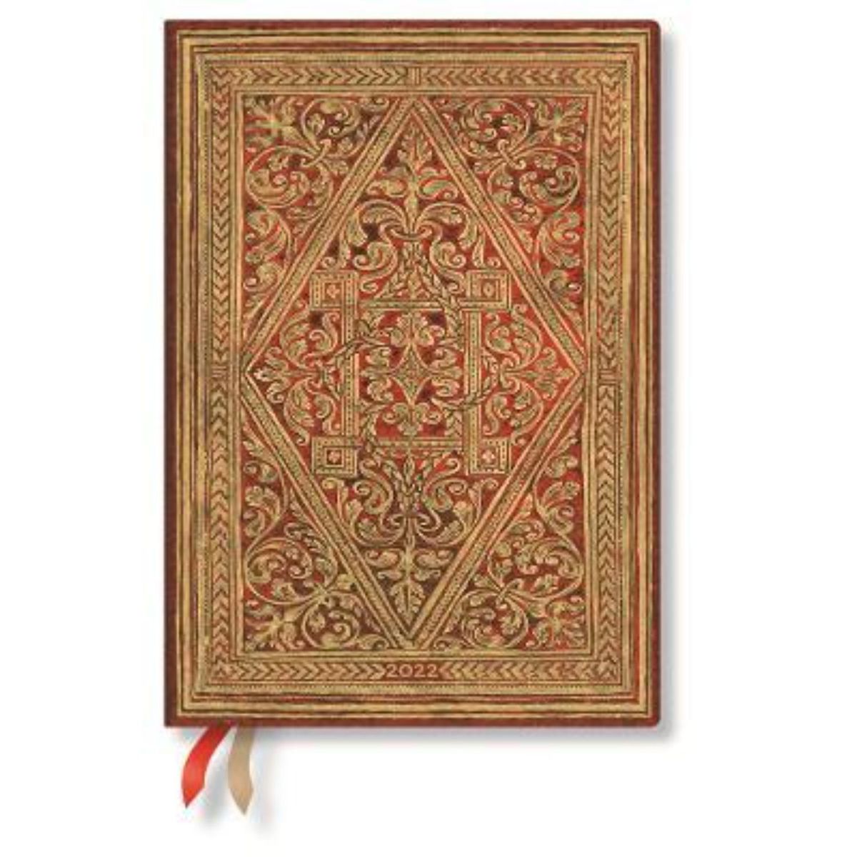 PAPER BLANKS - Agenda 2022 Golden Pathway Midi T.Dura Semana Vista