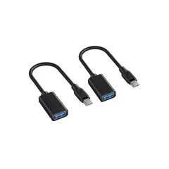 AUKEY - Adaptador USB 3.1 Gen1 tipo C a USB 3.0 A/F Negro CB-A26