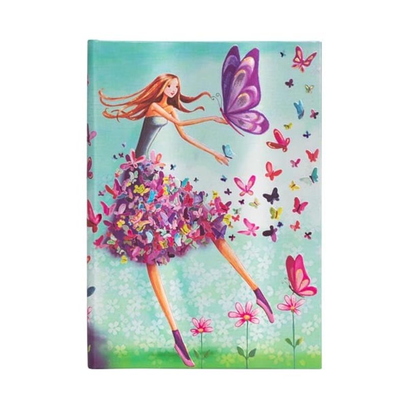 PAPER BLANKS - Libreta Summer Butterflies Midi Tapa Dura