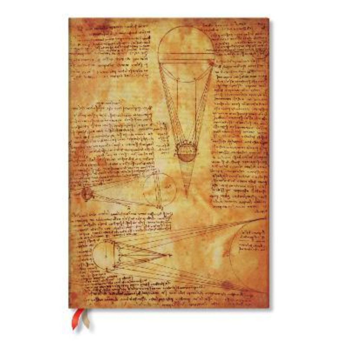 PAPER BLANKS - Libreta Leonardo’s Sketches Sun & Moonlight, Grande T.Dura
