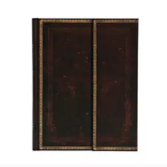 PAPER BLANKS - Libreta Black Moroccan Ultra Tapa Dura
