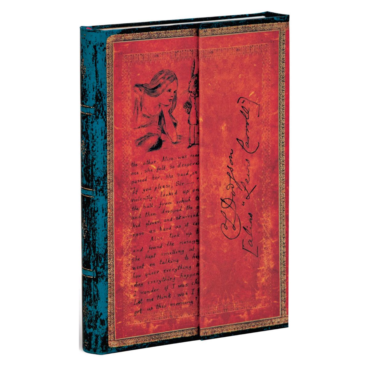PAPER BLANKS - Libreta Lewis Carroll, Alice In Wonderland Mini Tapa Dura