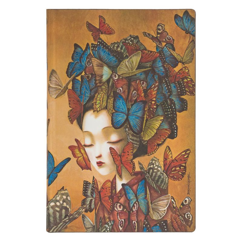 PAPER BLANKS - Libreta Tapa Flexible Madame Butterfly Mini Tapa Flexible