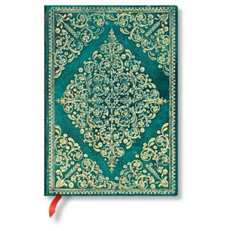 PAPER BLANKS - Libreta Diamond Rosette Oceania, Midi Tapa Dura