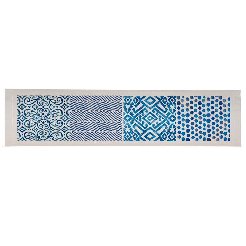 TUYO PRINT - Camino De Mesa,  Impermeable Blue