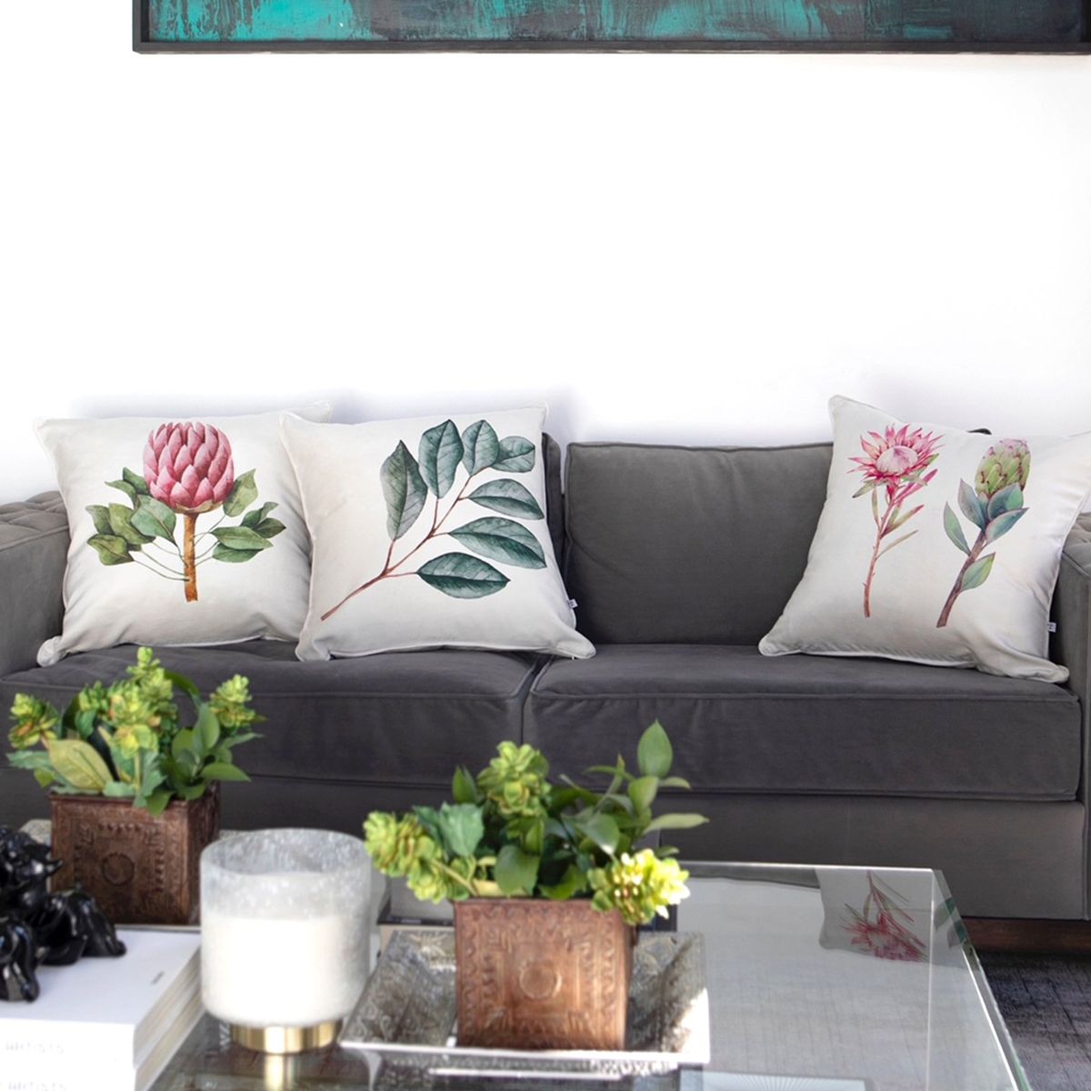 TUYO PRINT - Cojin Cynara 2 60X60