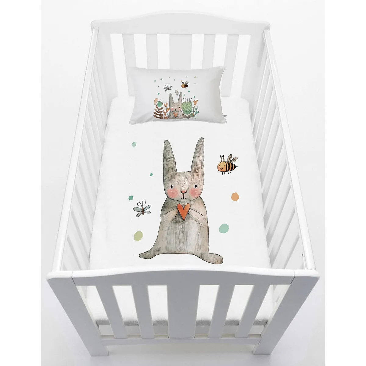 TUYO PRINT - Cubreplumón Pack And Play Conejito