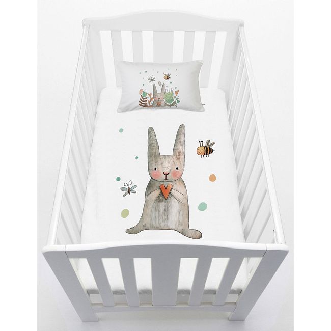 TUYO PRINT - Cubreplumón Pack And Play Conejito