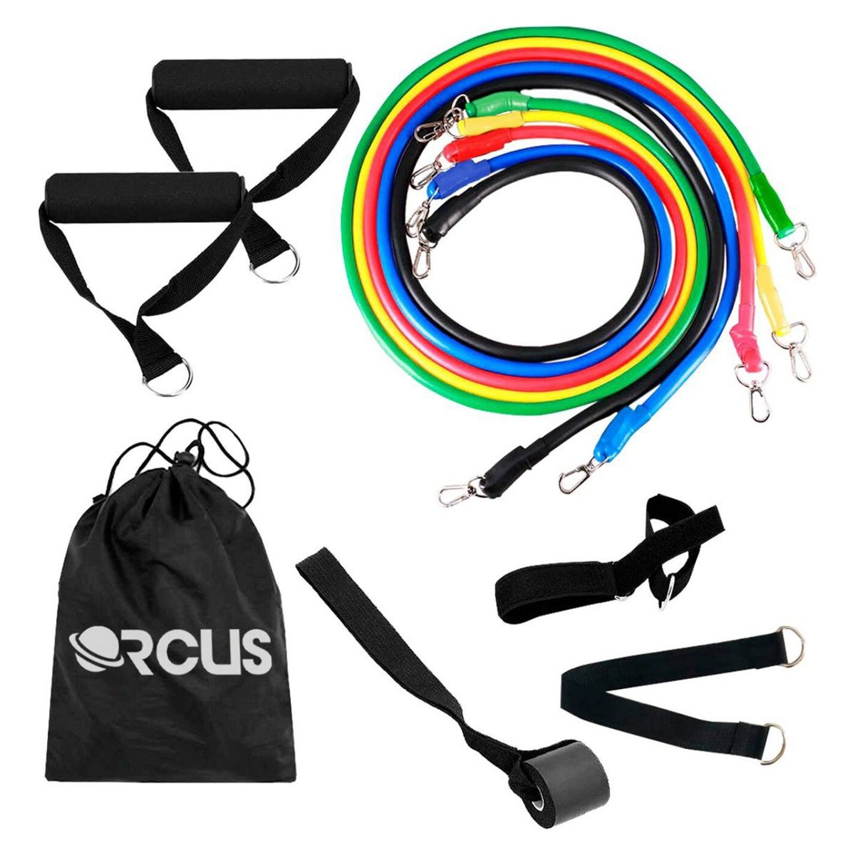 ORCUS - Set De 5 Tubos Elásticos Orcus 11 piezas