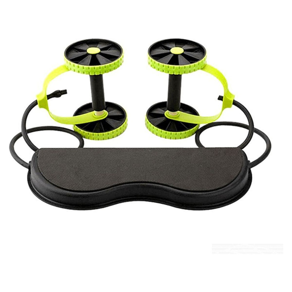 IMPOPLANET - RUEDA EJERCICIOS ABDOMINALES CON ELÁSTICOS REVOFLEX