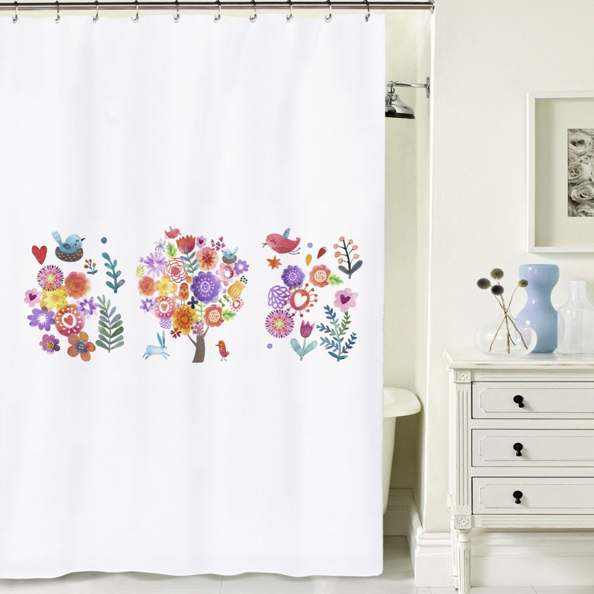 TUYO PRINT - Cortina de Baño Arbolito - Tuyo Print