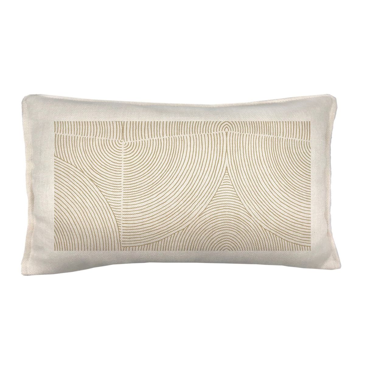 TUYO PRINT - Cojín Taupe 2  50x30