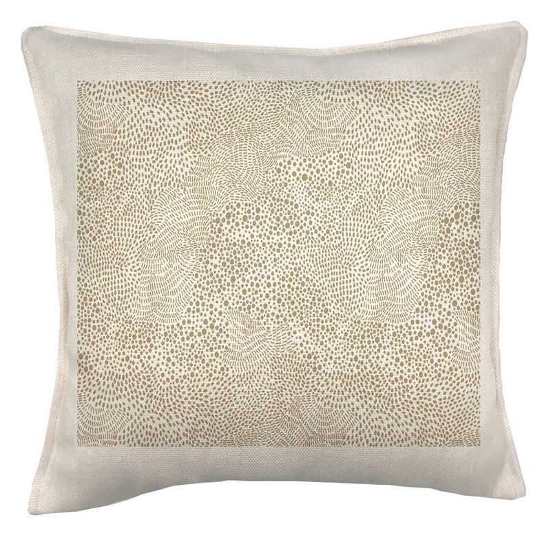 TUYO PRINT - Cojín Taupe 4 - 45x45 - Tuyo Print