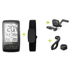 MEILAN - Kit Ciclo Computador M4 + Banda Cardíaca