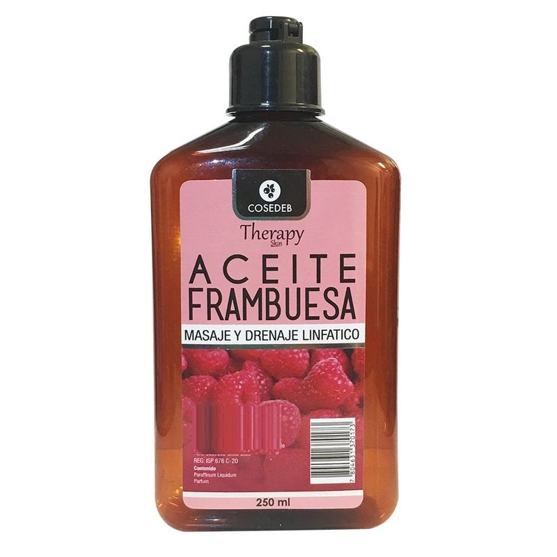 COSEDEB - Aceite Masaje Therapy Hidratante Frambuesa Cosedeb 250ml