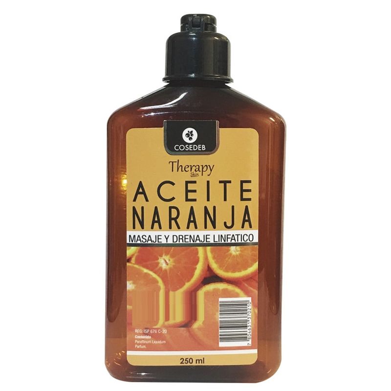 COSEDEB - Aceite Masaje Therapy Hidratante Naranja Cosedeb 250ml