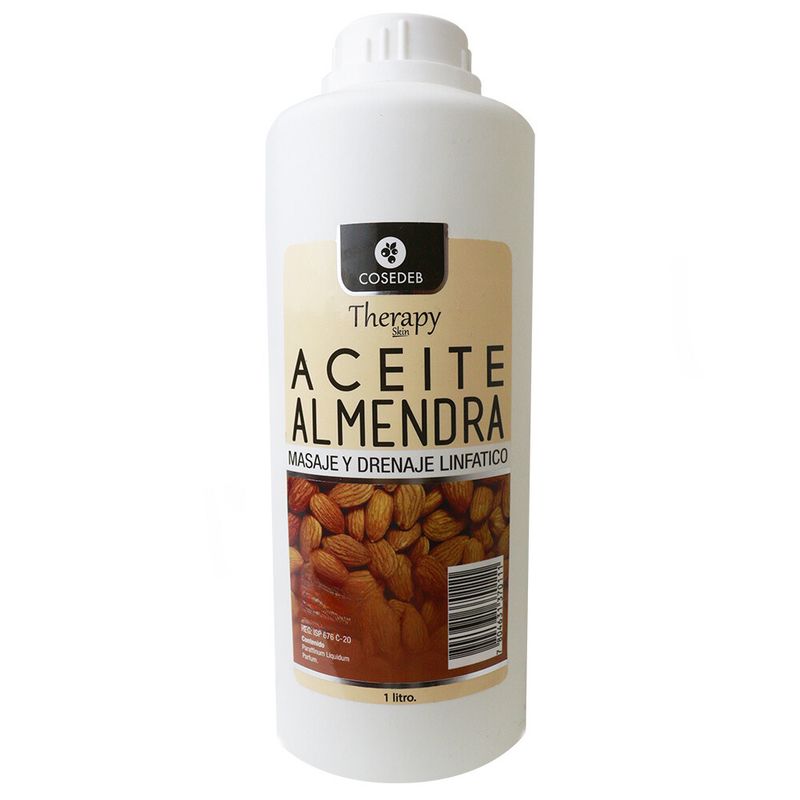 COSEDEB - Aceite Masaje Therapy Hidratante Almendras Cosedeb 1 Litro