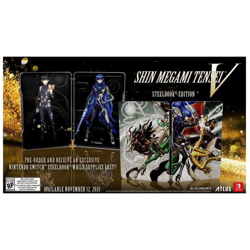 NINTENDO - Shin Megami Tensei V Steelbook Edition - Switch - Sniper