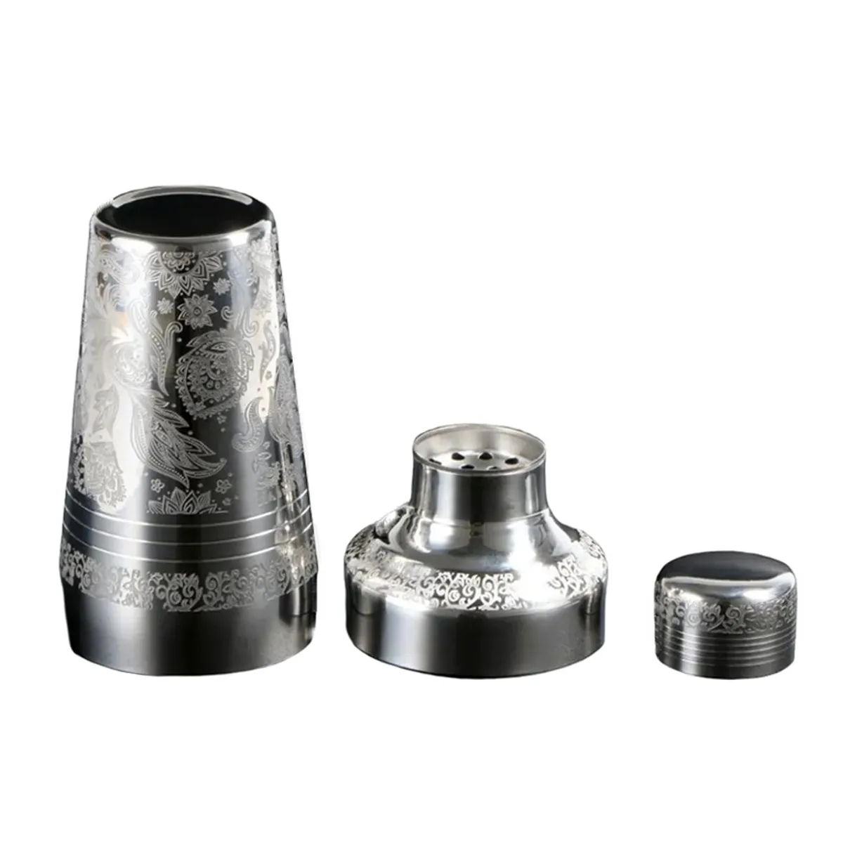 FULLBAR - Coctelera Luxury Cobbler Engraved