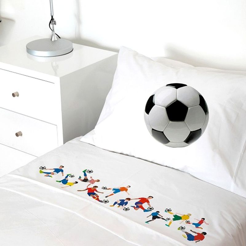 TUYO PRINT - Juego de Sábanas 15 Plaza Futbolistas