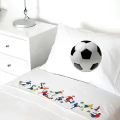 TUYO PRINT - Juego de Sábanas 15 Plaza Futbolistas