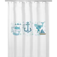TUYO PRINT - Cortina de Baño Marino -