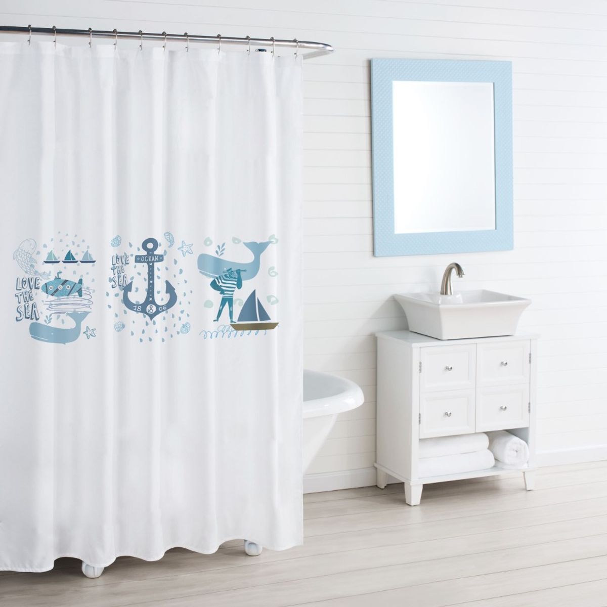 TUYO PRINT - Cortina de Baño Marino - Tuyo Print