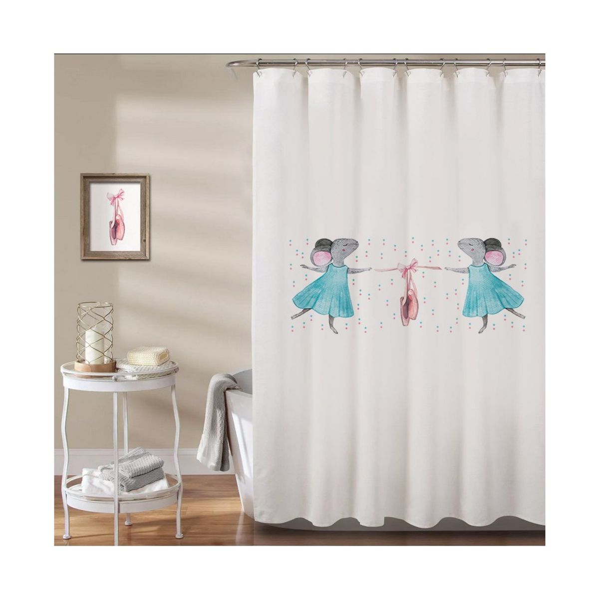 TUYO PRINT - Cortina de Baño Ratona - Tuyo Print