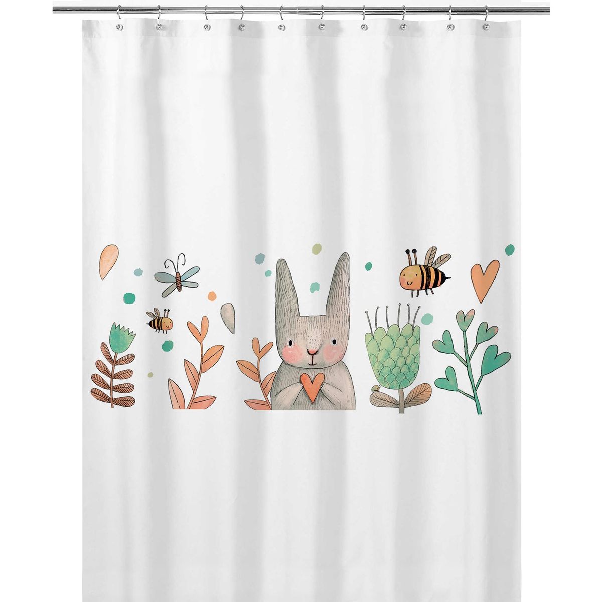 TUYO PRINT - Cortina de Baño Conejito - Tuyo Print