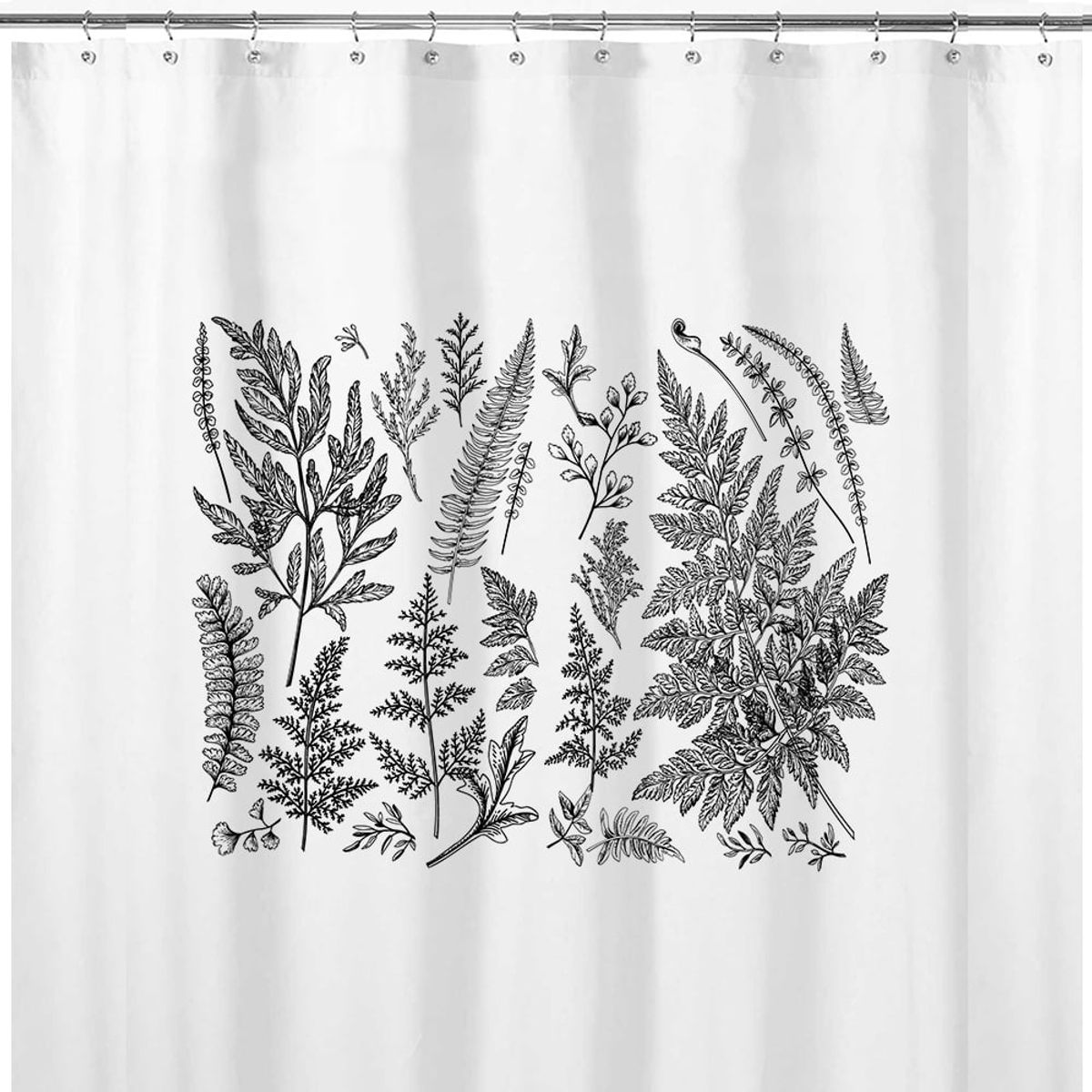 TUYO PRINT - Cortina de Baño Silueta Hierbas - Tuyo Print