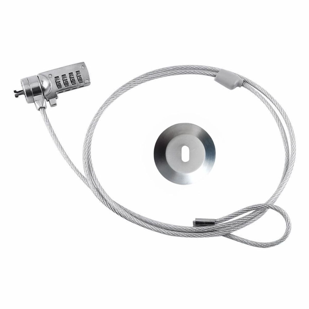 BAZUCA - Cable De Seguridad Antirrobo para Tablet notebook ultra portátil Celulares