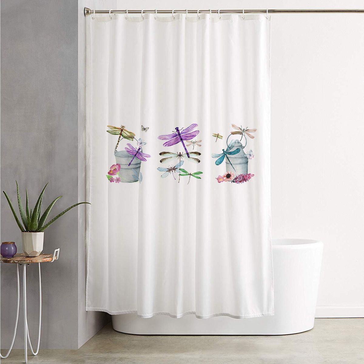 TUYO PRINT - Cortina de Baño Libélulas - Tuyo Print