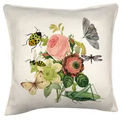 TUYO PRINT - Cojín Vintage Insectos 45x45