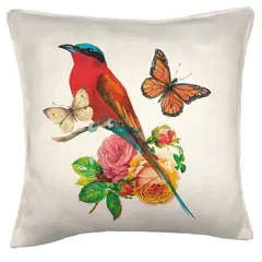 TUYO PRINT - Cojín Vintage Rojo - 45x45