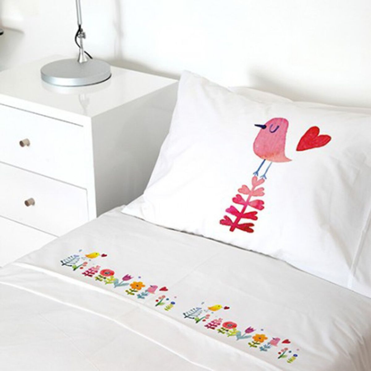 TUYO PRINT - Juego de Sábanas 15 Plaza Matilde