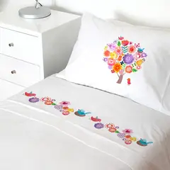 TUYO PRINT - Juego de Sábanas 15 Plaza Arbolito