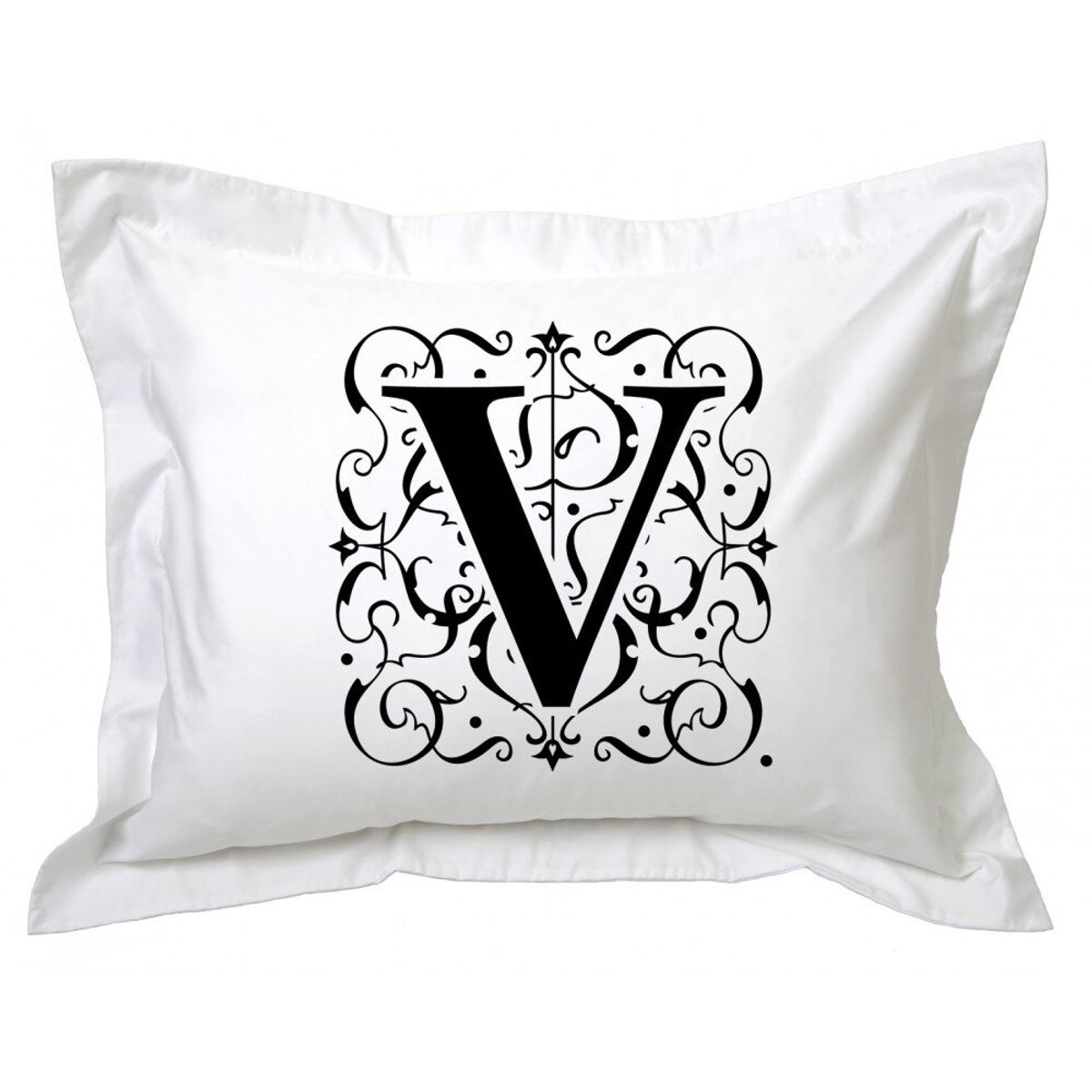 TUYO PRINT - Funda de Almohada Letras Deco V