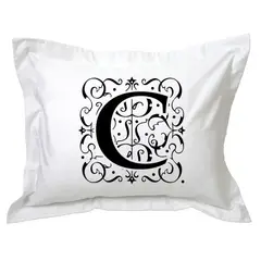 TUYO PRINT - Funde de Almohada Letras Deco C