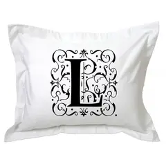 TUYO PRINT - Funda de Almohada Letras Deco L